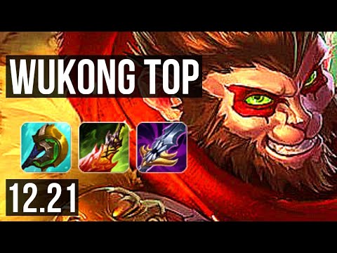 WUKONG vs QUINN (TOP) | 13/4/17, Legendary, 900K mastery | KR Master | 12.21