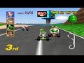 Mario Kart 64 Yoshi Mushroom Cup 100cc Nintendo 64