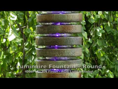4006F17 Round Luminaire Fountain