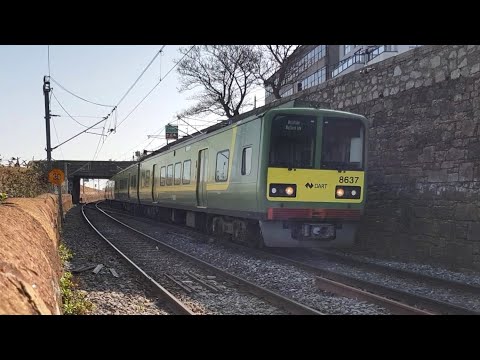Irish Rail 8520 Class Dart Train 8637 - Dun Laoghaire, Dublin