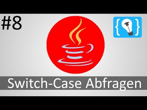 Java Tutorial Deutsch German 8 24 Switch Case Abfrage