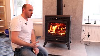 Печь не только для отопления. Французский камин Invicta Altea на даче. Труба дымохода через стену Печь не только для отопления. Французский камин Invicta Altea на даче. Труба дымохода через стену