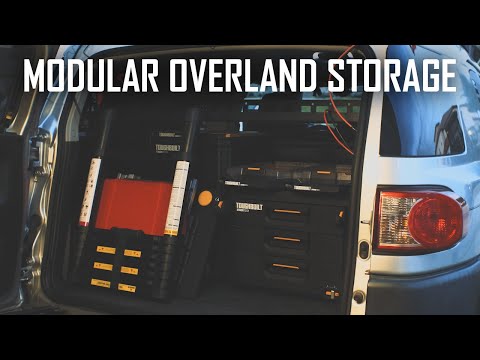 Modular, AFFORDABLE Storage for Overlanding- The Toughbuilt Stacktech!
