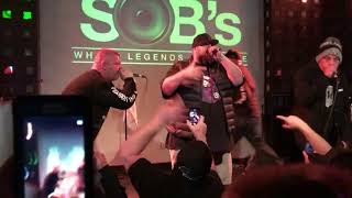 “Black Helicopters” Non-Phixion / La Coka Nostra live at SOBs NYC 2017-03-17