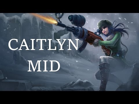 League of Legends - Caitlyn vs. Syndra Mid Gameplay (Guide)