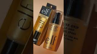 NEW and limited-edition Power Grip Gold Drip Primer + Setting Spray! ✨ #elfcosmetics #PowerGrip
