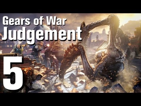 Gears of War Judgment Walkthrough Part 5 - Halvo Bay Military Academy