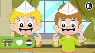 Kinderliedjes | HOEDJE VAN PAPIER | Tekenfilm | Minidisco | DD Company