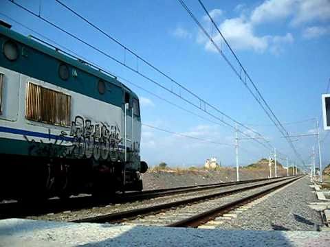 Invio E656.429 + D145.XXXX + Carrozza Appoggio + D345.1087 Livorno Sulmona (prove SSC)