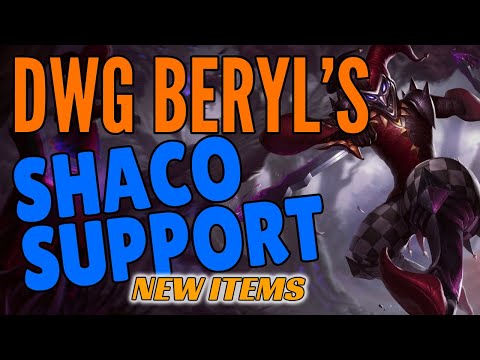 DWG BeryL Plays SHACO SUPPORT vs Alistar - Challenger Gameplay New Items Season 11 Imperial Mandate