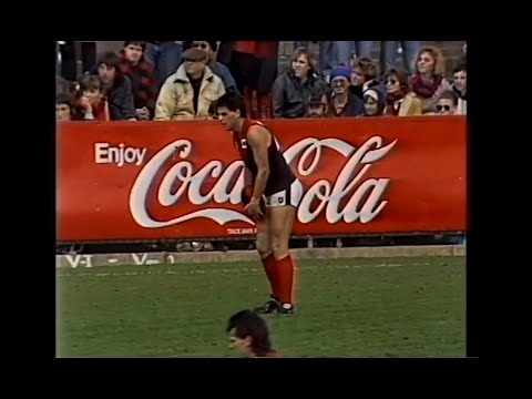 Bret Bailey - Melbourne - 5 goals v Essendon - 1987 Round 10 - Windy Hill - VFL