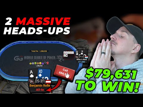 Winning 2 WSOPC Events in ONE STREAM?! | Twitch Highlights