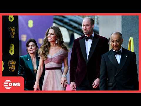 UNSEEN MOMENTS: Prince William & Princess Catherine’s Royal Entrance at BAFTA 2026 Red Carpet | AA1E