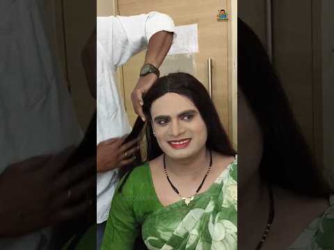 Lady Getup for Zee Tamil Single Pasanga Show ❤️ #Koomapatti #ZeeTamil #SinglePasanga