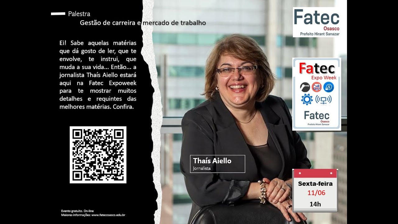 Palestra: Gestão de Carreira e Mercado de Trabalho​