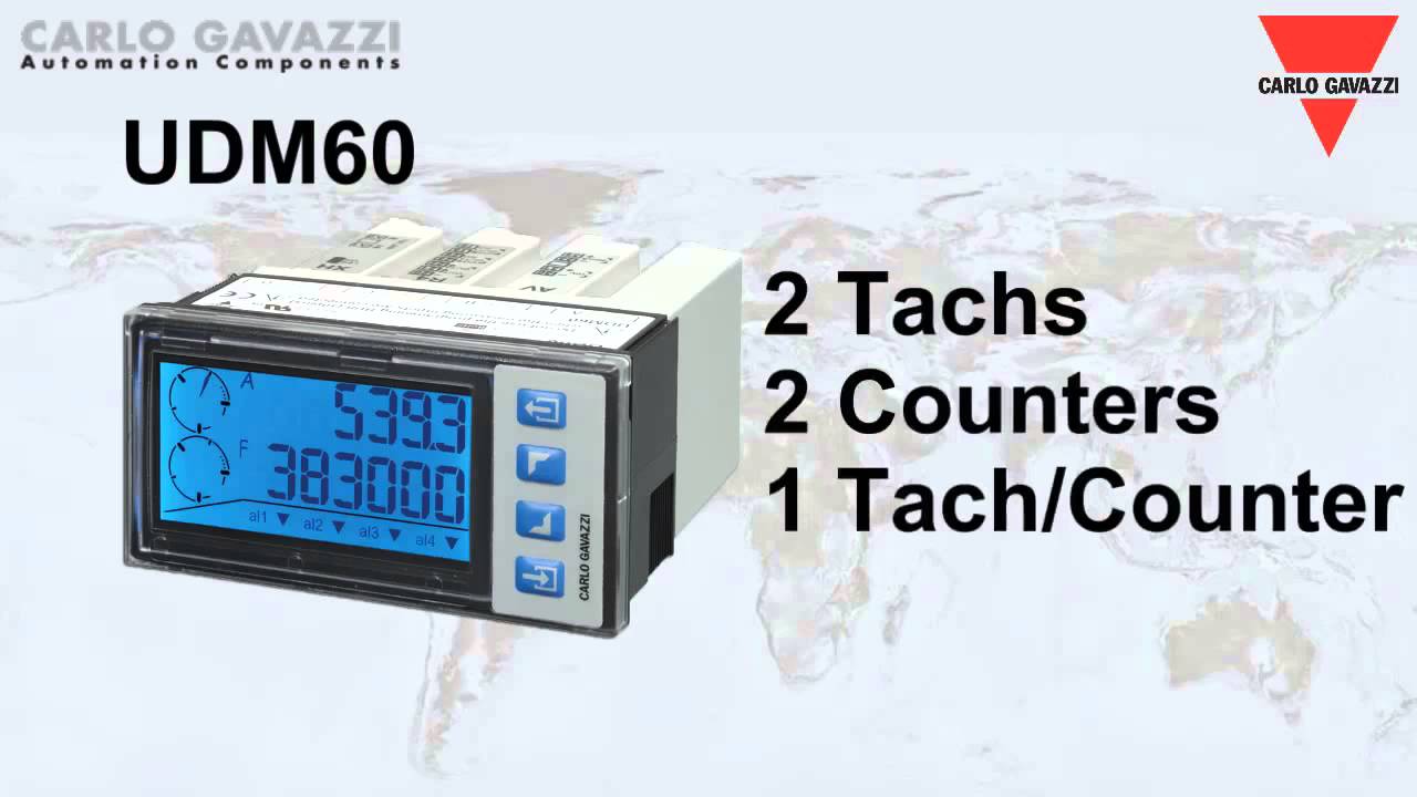 Digital Panel Meters from Carlo Gavazzi