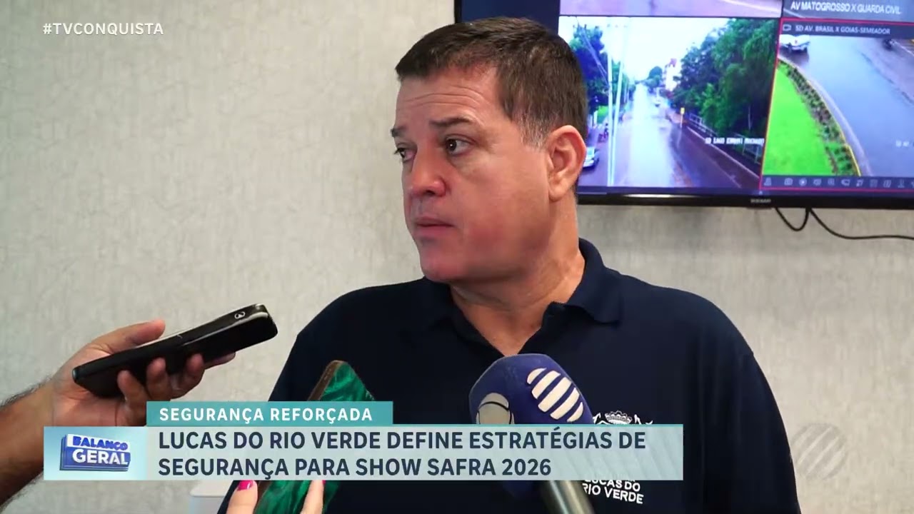 Segurança reforçada no Show Safra MT 2026 em Lucas do Rio Verde