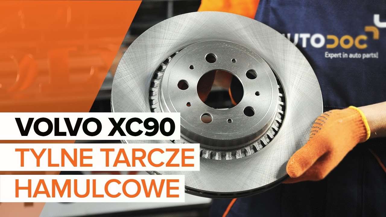 Jak wymienić klocki hamulcowe tył w Volvo XC90 1 - poradnik naprawy