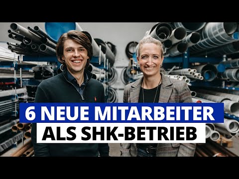 Als SHK Betrieb über 52 Bewerbungen erhalten und 6 Mitarbeiter einstellen?