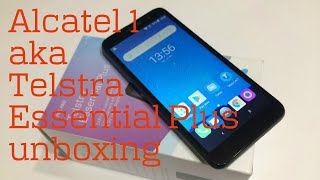 Alcatel 1 (aka Telstra Essential Plus) unboxing