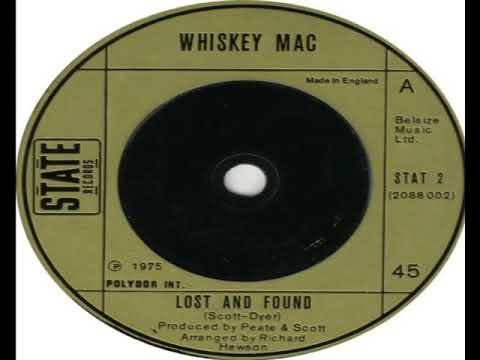 Whiskey Mac   Lost And Found 1975