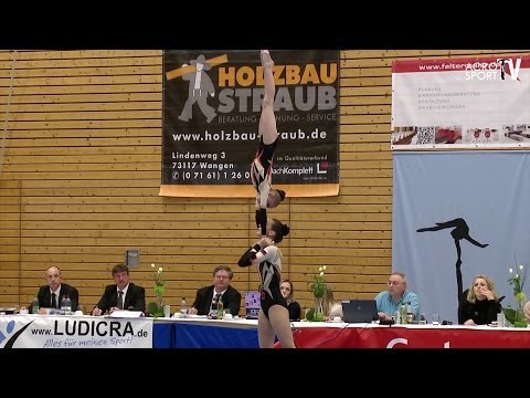 Acro Cup Albershausen 2013 Womens Pair Dynamic Juniors Ekaterinenburg Russia - Balantsova Kuznetsova