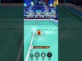 Only Pros Use This Serve In Racket Rivals Roblox Badminton