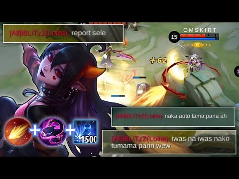 ROAMER SELENA AIMBOT + ONE SHOT DELETE BUILD 🔥 | SELENA HIGHLIGHTS | SUSPECTIBLE | MLBB