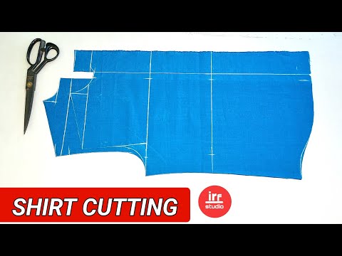 Shirt, शर्ट Cutting Simple And Easy | Fitting Shirt, शर्ट Cutting | How To Cut Slim Fit Shirt
