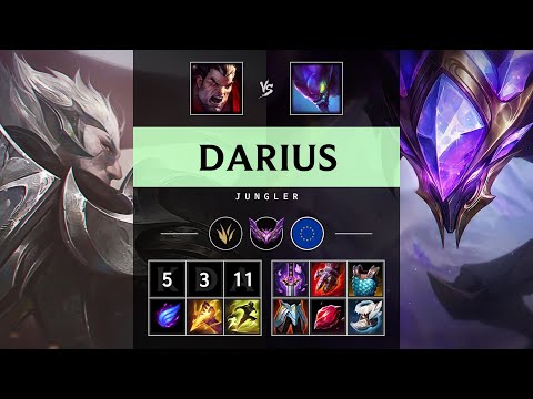 Darius Jungle vs Kha'Zix - EUW Master Patch 25.20
