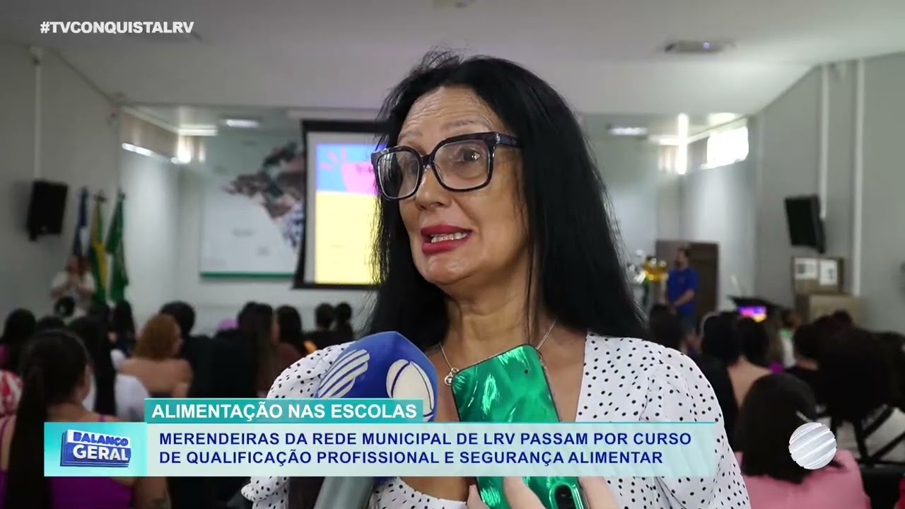 Merendeiras da rede municipal passam por curso de segurança alimentar em Lucas