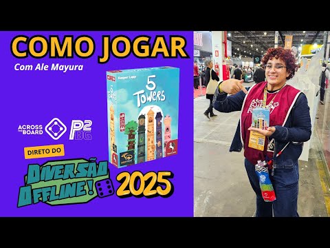 5 Towers | Como Jogar | Lançamento Across The Board Doff25