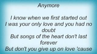 Lynyrd Skynyrd - Blame It On A Sad Song Lyrics