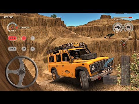 Offroad Game - 4x4 Uphill Driving Simulator Offroad Drive Dessert - Car Game Android Gameplay