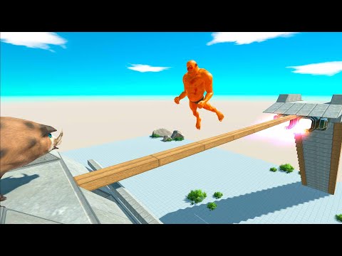 Who Can Walk On A Thin Log? - Animal Revolt Battle Simulator