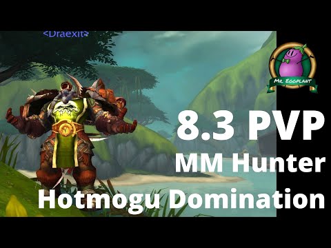 Hotmogu Domination #1 | MM Hunter PVP | BFA World of Warcraft 8.3