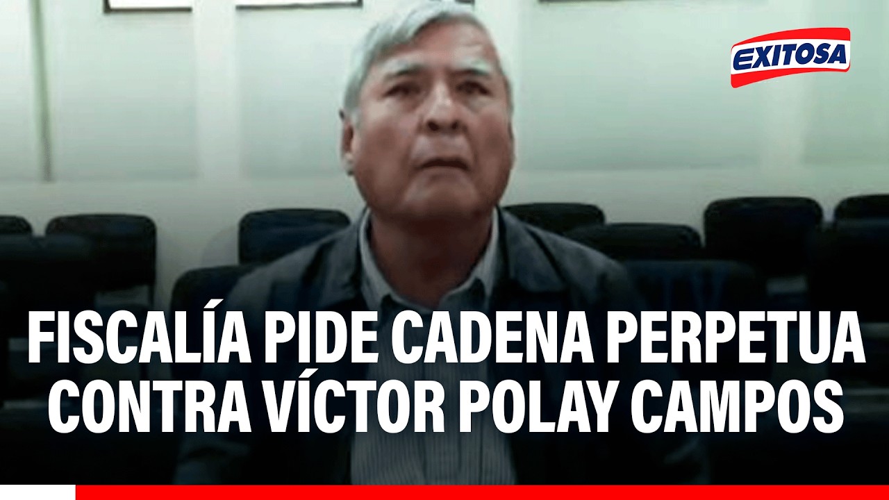 🔴🔵 Fiscalía pide cadena perpetua contra Víctor Polay Campos por caso 'Las Gardenias'
