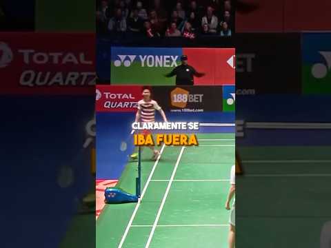 Golpeó La NADA, Pero El Árbitro Marcó Falta! 😳🏸