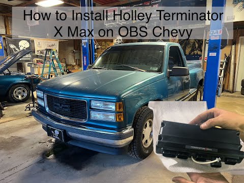 How to Install Holley Terminator X Max on an OBS Chevy