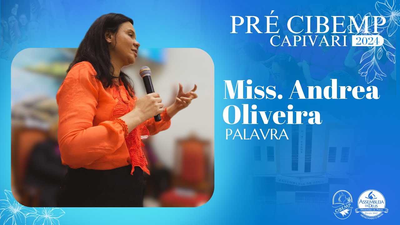 Miss. Andrea Oliveira pregando no nosso Pré Cibemp Capivari 2024