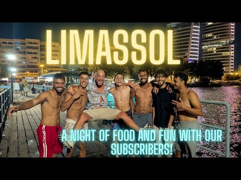 Paphos to Limassol: A Night of Food and Fun with our Subscribers!