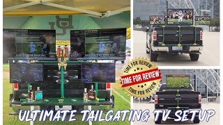 MVTailgate The Ultimate Tailgating TV Setup!