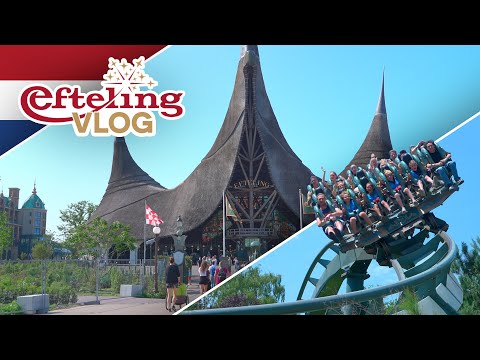 Visiting One of Europe's Most Iconic Theme Parks, Efteling! Our First Time on Danse Macabre & More!