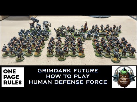 Grimdark Future: Human Defense Force