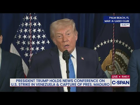 President Trump on U.S. Airstrikes Against Venezuela