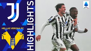 ملخص مباراة : يوفنتوس 2 × 0 هيلاس فيرونا ( الجولة 24 للدوري الإيطالي )