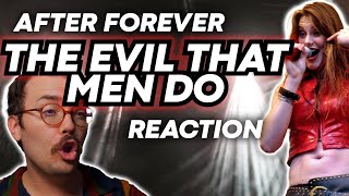 Two Opera Singers React to Floor Jansen &quot;The Evil That Men Do&quot; in After Forever (Iron Maiden Cover)