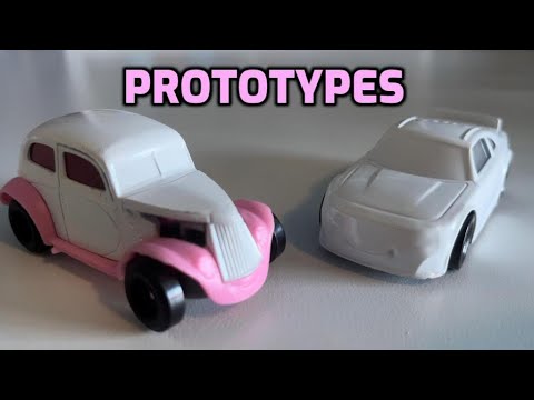 Mattel Disney Pixar Cars 3 Prototypes - Prototype River Scott and Prototype Stock Car