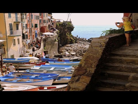 4K Italy Como Lake Gera Lario City Street Walk Lago di Como View 1