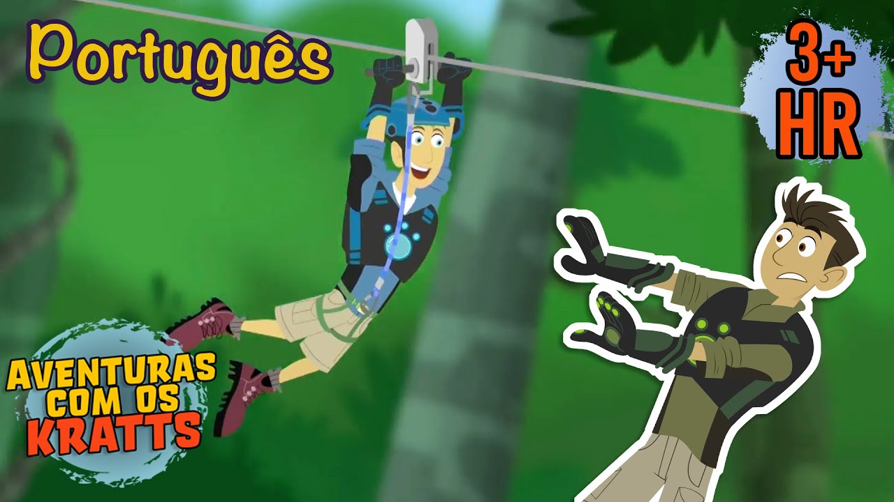 Caça ao tesouro selvagem [episódios completos] Aventuras com os Kratts